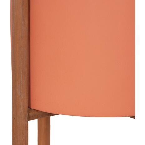 ΓΛΑΣΤΡΑ ΕΣΩΤ.ΧΩΡΟΥ RENTIL HM4684.08L FIBER CEMENT ΧΡΩΜΑ ΤΕΡΑΚΟΤΑ--ΒΑΣΗ TEAK Φ27x66Υ