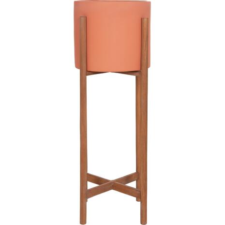 ΓΛΑΣΤΡΑ ΕΣΩΤ.ΧΩΡΟΥ RENTIL HM4684.08L FIBER CEMENT ΧΡΩΜΑ ΤΕΡΑΚΟΤΑ--ΒΑΣΗ TEAK Φ27x66Υ