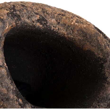 ΦΩΤΙΣΤΙΚΟ ΟΡΟΦΗΣ ΜΕ ΟΨΗ ΠΕΤΡΑΣ STONER (S) HM4417.03 ΓΚΡΙ/ΚΑΦΕ-- 37x30x45Υεκ.