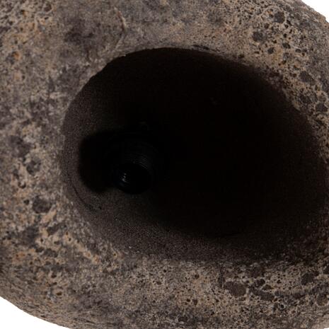 ΦΩΤΙΣΤΙΚΟ ΟΡΟΦΗΣ ΜΕ ΟΨΗ ΠΕΤΡΑΣ STONER (S) HM4417.04 ΓΚΡΙ--37x30x45Υεκ.