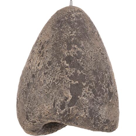 ΦΩΤΙΣΤΙΚΟ ΟΡΟΦΗΣ ΜΕ ΟΨΗ ΠΕΤΡΑΣ STONER (S) HM4417.04 ΓΚΡΙ--37x30x45Υεκ.