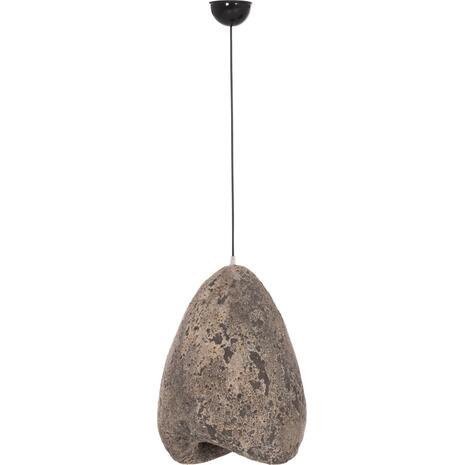 ΦΩΤΙΣΤΙΚΟ ΟΡΟΦΗΣ ΜΕ ΟΨΗ ΠΕΤΡΑΣ STONER (S) HM4417.04 ΓΚΡΙ--37x30x45Υεκ.