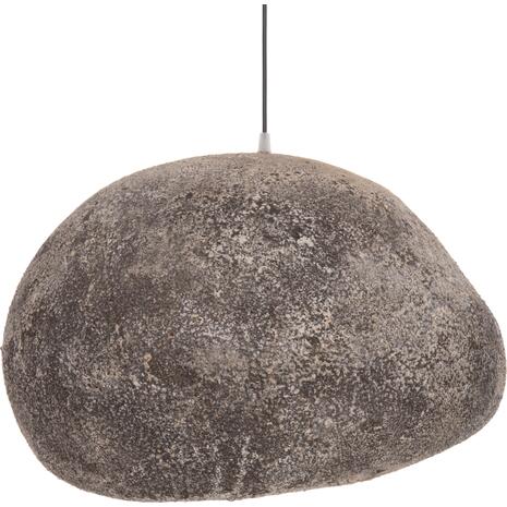 ΦΩΤΙΣΤΙΚΟ ΟΡΟΦΗΣ ΜΕ ΟΨΗ ΠΕΤΡΑΣ STONER (M) HM4418.04 ΓΚΡΙ--55x45x40Υεκ.