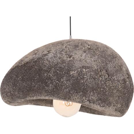 ΦΩΤΙΣΤΙΚΟ ΟΡΟΦΗΣ ΜΕ ΟΨΗ ΠΕΤΡΑΣ STONER (M) HM4418.04 ΓΚΡΙ--55x45x40Υεκ.