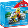 Playmobil City Life Διασώστης Με Μοτοσικλέτα 71205