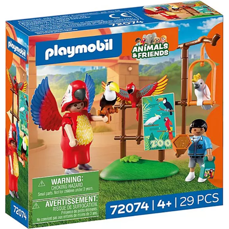 Playmobil Animals & Friends Ταΐζοντας τα πουλιά του πάρκου 72074