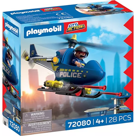 Playmobil City Action Αστυνομικό Ελικόπτερο 72080