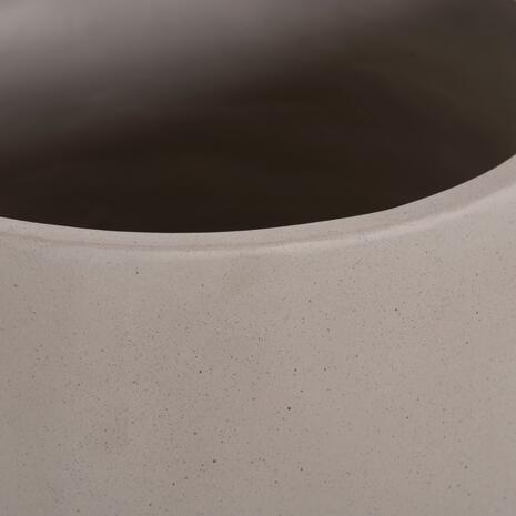 ΓΛΑΣΤΡΑ ΕΣΩΤ.ΧΩΡΟΥ QUAN HM4680.03L FIBER CEMENT ΓΚΡΙ--ΒΑΣΗ TEAK Φ38x62Υεκ