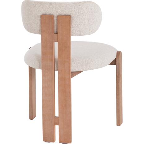 ΚΑΡΕΚΛΑ ΤΡΑΠΕΖΑΡΙΑΣ KARVO HM18252.01 ΜΠΕΖ ΥΦΑΣΜΑ--ΞΥΛΟ ΟΞΙΑΣ 57x50x79Υεκ (σετ 2 τεμαχίων)