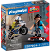 Playmobil City Action Αστυνομική Καταδίωξη Με Μοτοσικλέτα 72079