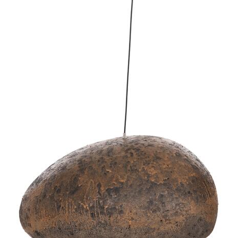 ΦΩΤΙΣΤΙΚΟ ΟΡΟΦΗΣ STONER (L) HM4419.03 ΟΨΗ ΠΕΤΡΑΣ ΚΑΦΕ/ΓΚΡΙ--73x55x40Υεκ.