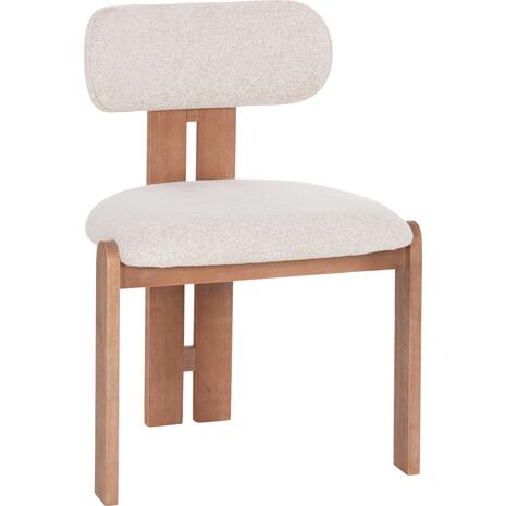 ΚΑΡΕΚΛΑ ΤΡΑΠΕΖΑΡΙΑΣ KARVO HM18252.01 ΜΠΕΖ ΥΦΑΣΜΑ--ΞΥΛΟ ΟΞΙΑΣ 57x50x79Υεκ (σετ 2 τεμαχίων)