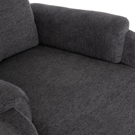 ΠΟΛΥΘΡΟΝΑ RELAX ΜΕ ΗΛΕΚΤΡΙΚΗ ΑΝΑΚΛΙΣΗ SYNTHIA HM3309.03 ΓΚΡΙ ΥΦΑΣΜΑ 75x86x100Yεκ