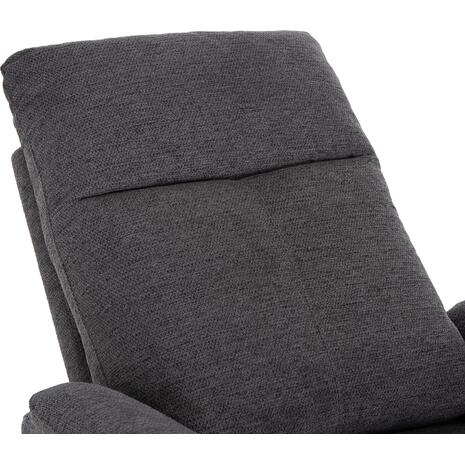 ΠΟΛΥΘΡΟΝΑ RELAX ΜΕ ΗΛΕΚΤΡΙΚΗ ΑΝΑΚΛΙΣΗ SYNTHIA HM3309.03 ΓΚΡΙ ΥΦΑΣΜΑ 75x86x100Yεκ