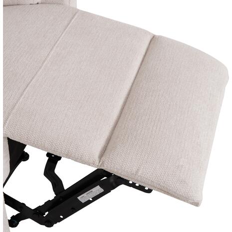 ΠΟΛΥΘΡΟΝΑ RELAX ΜΕ ΗΛΕΚΤΡΙΚΗ ΑΝΑΚΛΙΣΗ SYNTHIA HM3309.01 ΜΠΕΖ ΥΦΑΣΜΑ 75x86x100Yεκ