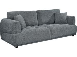 ΚΑΝΑΠΕΣ 3-ΘΕΣΙΟΣ STRUCTO HM3329.01 ΓΚΡΙ ΥΦΑΣΜΑ 227x94x88Υεκ.