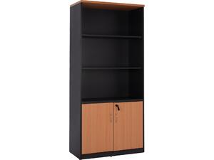 ΒΙΒΛΙΟΘΗΚΗ ΓΡΑΦΕΙΟΥ ΕΠΑΓΓΕΛΜΑΤΙΚΗ ABELINA 80Χ39Χ179Υεκ.HM2014.01 ΣΕ ΧΡΩΜΑ ΟΞΙΑ ΜΕ 2 ΠΟΡΤΕΣ