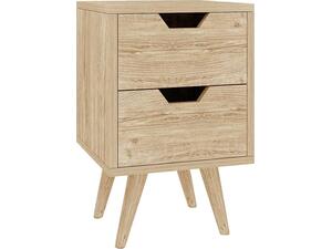 Κομοδίνο ALINA Απόχρωση Sonoma [Ε-00022695] Ε745,2 - Ανακάλυψε ποιοτικά και μοντέρνα Κομοδίνα για την Κρεβατοκάμαρα σου από το Oikonomou-shop.gr.