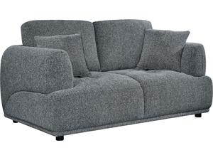 ΚΑΝΑΠΕΣ 2-ΘΕΣΙΟΣ STRUCTO HM3330.01 ΓΚΡΙ ΥΦΑΣΜΑ 168x94x88Υεκ.