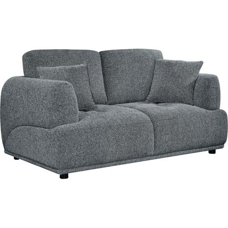 ΚΑΝΑΠΕΣ 2-ΘΕΣΙΟΣ STRUCTO HM3330.01 ΓΚΡΙ ΥΦΑΣΜΑ 168x94x88Υεκ.