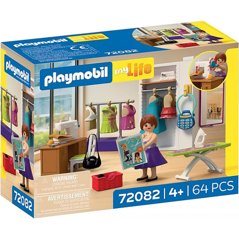 Playmobil My Life Ατελιέ Σχεδιάστριας Μόδας 72082