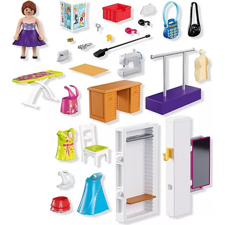 Playmobil My Life Ατελιέ Σχεδιάστριας Μόδας 72082