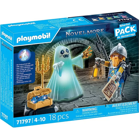 Playmobil Starter Pack Φάντασμα Και Ιππότης Novelmore 71797
