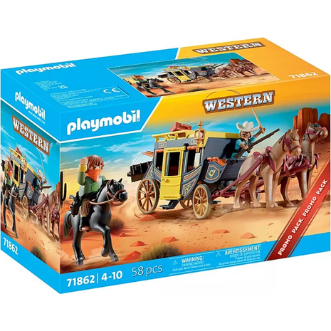 Playmobil History Άμαξα Άγριας Δύσης 71862