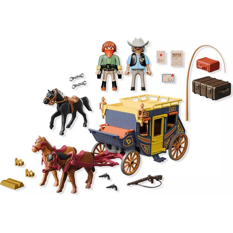 Playmobil History Άμαξα Άγριας Δύσης 71862