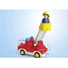 Playmobil Junior: Πυροσβέστης Με Κλιμακοφόρο Όχημα 71683