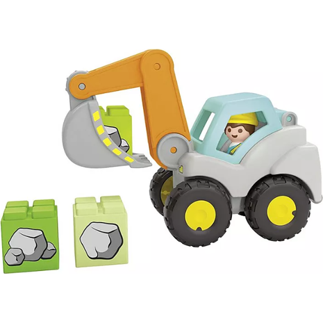 Playmobil Junior: Φορτωτής Εκσκαφέας 71684