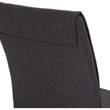 ΚΑΡΕΚΛΑ ΤΡΑΠΕΖΑΡΙΑΣ PERKY HM18347.01 ΓΚΡΙ ΥΦΑΣΜΑ-ΜΕΤΑΛ. ΠΟΔΙΑ ΜΑΥΡΑ 44x60x87Υεκ (σετ 4 τεμαχίων)