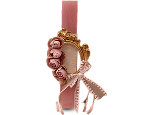 Λαμπάδα Deris Με Κορνίζα Και Τριαντάφυλλα Σάπιο Μήλο