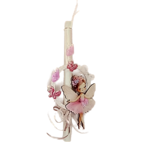 Λαμπάδα αρωματική ξύλινη φιγούρα μπαλαρίνα (διάφορα χρώματα)