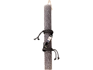 Λαμπάδα Deris Με Ατσάλινο Αντρικό Βραχιόλι Γκρι