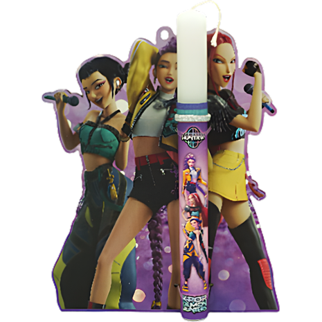 Λαμπάδα Dream Light κυλινδρική καδράκι K-POP HUNTRIX