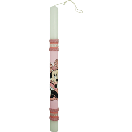 Λαμπάδα Dream Light κυλινδρική Minnie ροζ
