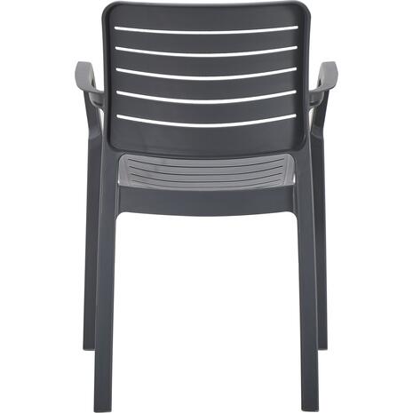 ΠΟΛΥΘΡΟΝΑ ΕΞΩΤ.ΧΩΡΟΥ FLAN HM6369.10 ΓΚΡΙ ΠΟΛΥΠΡΟΠΥΛΕΝΙΟ 57x56x82.5Yεκ.