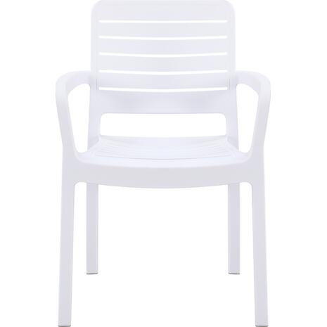 ΠΟΛΥΘΡΟΝΑ ΕΞΩΤ.ΧΩΡΟΥ FLAN HM6369.01 ΛΕΥΚΟ ΠΟΛΥΠΡΟΠΥΛΕΝΙΟ 57x56x82.5Yεκ.