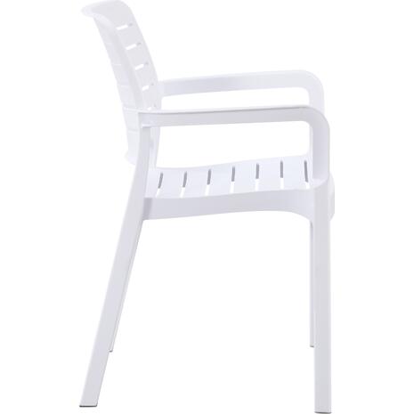 ΠΟΛΥΘΡΟΝΑ ΕΞΩΤ.ΧΩΡΟΥ FLAN HM6369.01 ΛΕΥΚΟ ΠΟΛΥΠΡΟΠΥΛΕΝΙΟ 57x56x82.5Yεκ.