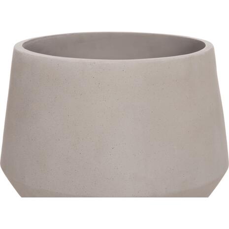 ΓΛΑΣΤΡΑ ΕΣΩΤ.ΧΩΡΟΥ QUAN HM4680.03M FIBER CEMENT ΓΚΡΙ--ΒΑΣΗ TEAK Φ35x50Υεκ