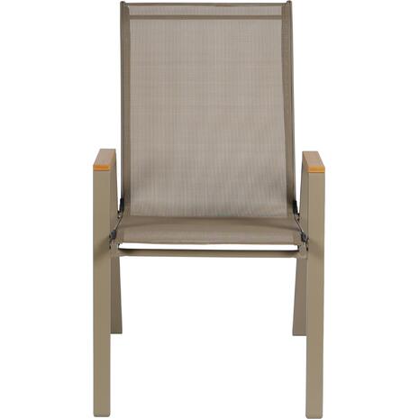 ΠΟΛΥΘΡΟΝΑ ΕΞ.ΧΩΡΟΥ LEONE HM6429.04 ΜΕΤΑΛΛΙΚΗ ΣΑΜΠΑΝΙ--TEXTILENE ΣΑΜΠΑΝΙ 54x74x91Υεκ