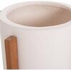 ΓΛΑΣΤΡΑ ΕΣΩΤ.ΧΩΡΟΥ HOFF HM4682.02S FIBER CEMENT ΛΕΥΚΟ-TEAK ΒΑΣΗ Φ33x42Υεκ