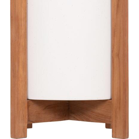 ΓΛΑΣΤΡΑ ΕΣΩΤ.ΧΩΡΟΥ HOFF HM4682.02S FIBER CEMENT ΛΕΥΚΟ-TEAK ΒΑΣΗ Φ33x42Υεκ