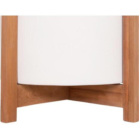 ΓΛΑΣΤΡΑ ΕΣΩΤ.ΧΩΡΟΥ HOFF HM4682.02M FIBER CEMENT ΛΕΥΚΟ-TEAK ΒΑΣΗ Φ40x39Υεκ