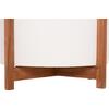 ΓΛΑΣΤΡΑ ΕΣΩΤ.ΧΩΡΟΥ HOFF HM4682.02L FIBER CEMENT ΛΕΥΚΟ-TEAK ΒΑΣΗ Φ50x35Υεκ