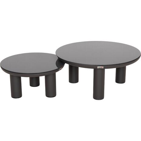 ΣΕΤ ΣΑΛΟΝΙ 5ΤΜΧ STREAM HM6426.01 ΑΝΘΡΑΚΙ ΑΛΟΥΜΙΝΙΟ-STRAP ΣΧΟΙΝΙ-OLEFIN