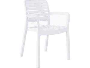 ΠΟΛΥΘΡΟΝΑ ΕΞΩΤ.ΧΩΡΟΥ FLAN HM6369.01 ΛΕΥΚΟ ΠΟΛΥΠΡΟΠΥΛΕΝΙΟ 57x56x82.5Yεκ.