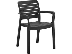 ΠΟΛΥΘΡΟΝΑ ΕΞΩΤ.ΧΩΡΟΥ FLAN HM6369.02 ΜΑΥΡΟ ΠΟΛΥΠΡΟΠΥΛΕΝΙΟ 57x56x82.5Yεκ.