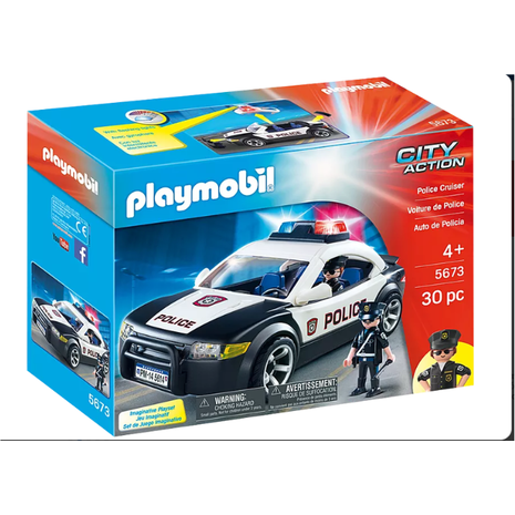 Playmobil City Action Περιπολικό Όχημα Αστυνομίας 5673